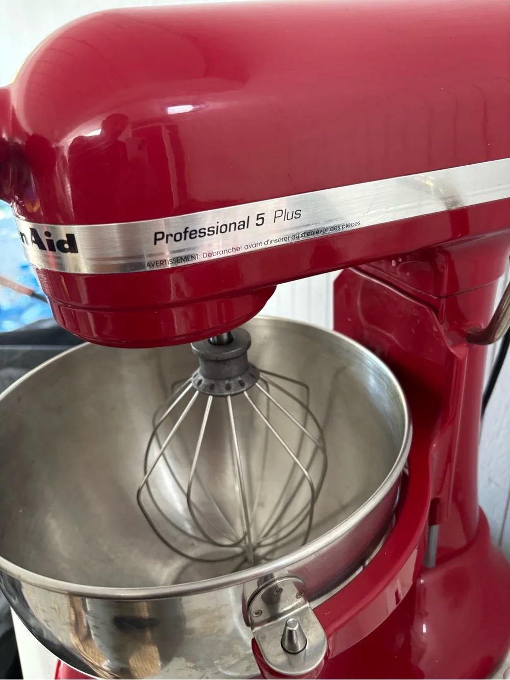 KitchenAid Professional 5 Plus Series 5 Quart Bowl-Lift Stand Mixer - Empire Red